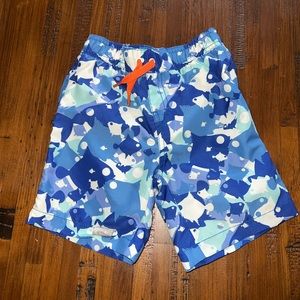 Deux par Deux Blue Swim Trunks
